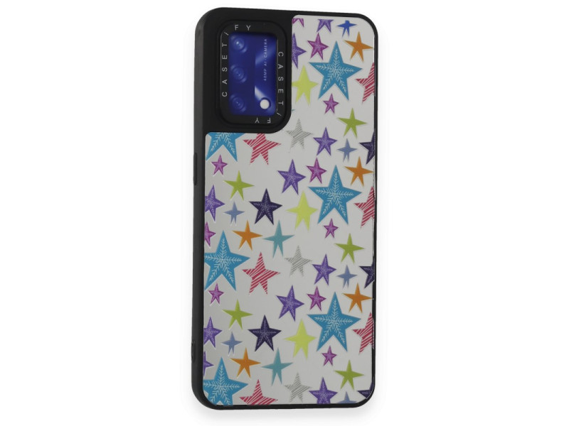 Newface Oppo A74 4G Kılıf Mirror Desenli Kapak - Mirror - 18
