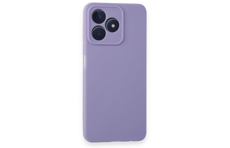 Newface Realme C53 Kılıf First Silikon - Lila