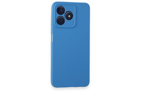 Newface Realme C53 Kılıf First Silikon - Mavi