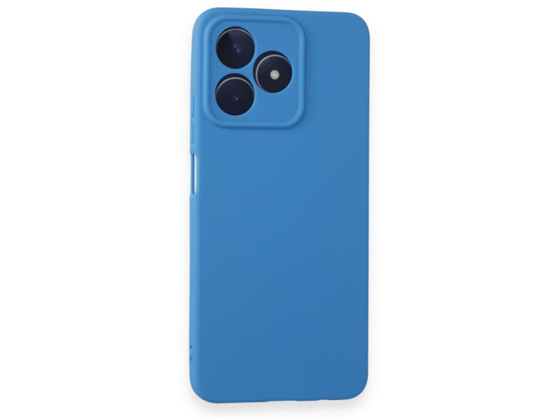 Newface Realme C53 Kılıf First Silikon - Mavi