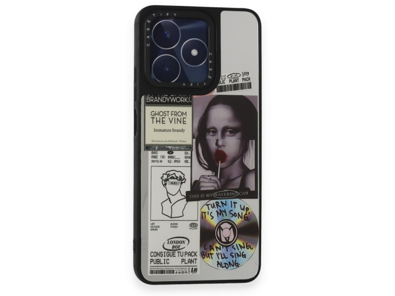 Newface Realme C53 Kılıf Mirror Desenli Kapak - Mirror - 2
