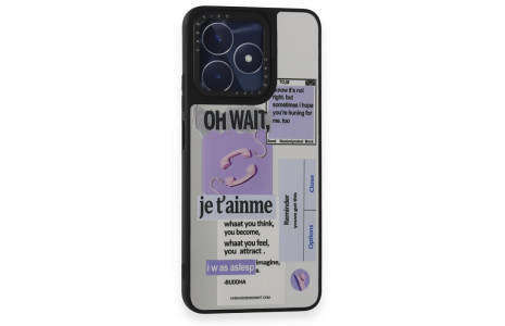 Newface Realme C53 Kılıf Mirror Desenli Kapak - Mirror - 4