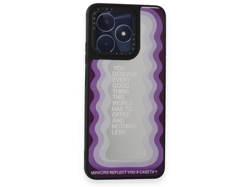 Newface Realme C53 Kılıf Mirror Desenli Kapak - Mirror - 5