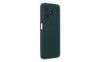 Newface Realme C53 Kılıf Nano içi Kadife Silikon - Koyu Yeşil