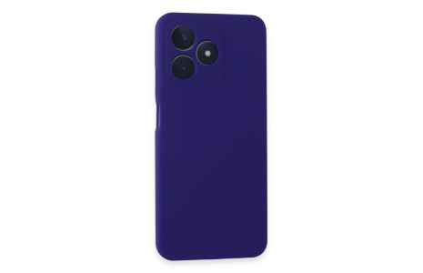 Newface Realme C53 Kılıf Nano içi Kadife Silikon - Mor