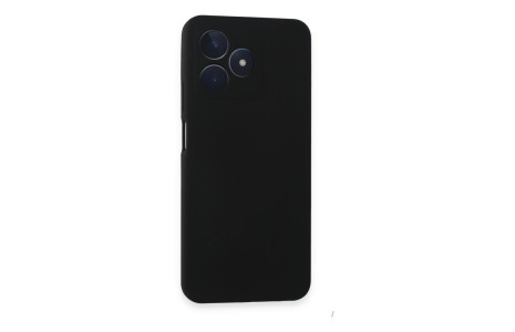 Newface Realme C53 Kılıf Nano içi Kadife Silikon - Siyah