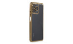 Newface Realme C53 Kılıf Razer Lensli Silikon - Gold