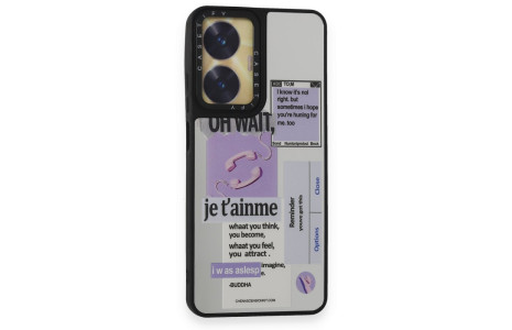 Newface Realme C55 Kılıf Mirror Desenli Kapak - Mirror - 4