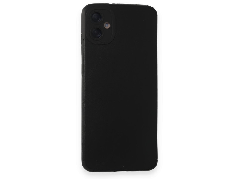 Newface Samsung Galaxy A05 Kılıf Loop Deri Silikon - Siyah
