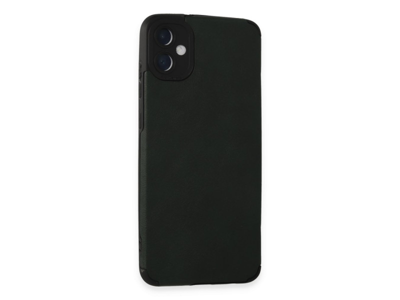 Newface Samsung Galaxy A05 Kılıf Loop Deri Silikon - Yeşil
