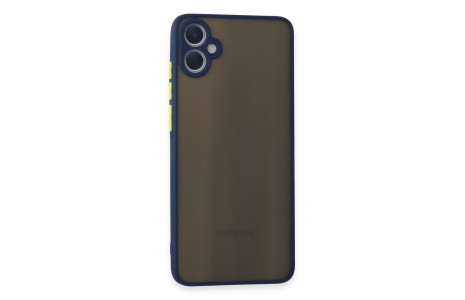 Newface Samsung Galaxy A05 Kılıf Montreal Silikon Kapak - Lacivert
