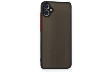 Newface Samsung Galaxy A05 Kılıf Montreal Silikon Kapak - Siyah