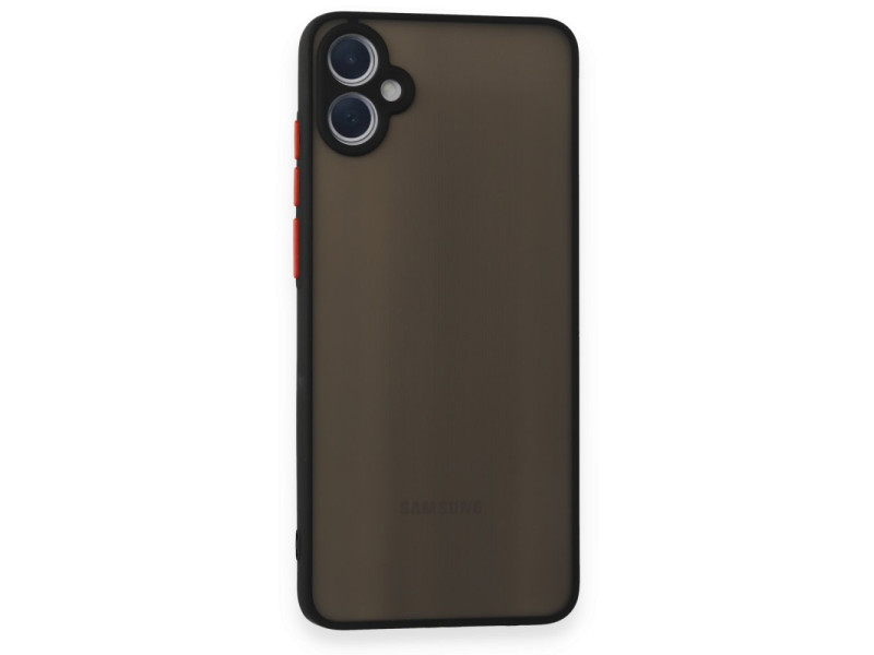 Newface Samsung Galaxy A05 Kılıf Montreal Silikon Kapak - Siyah