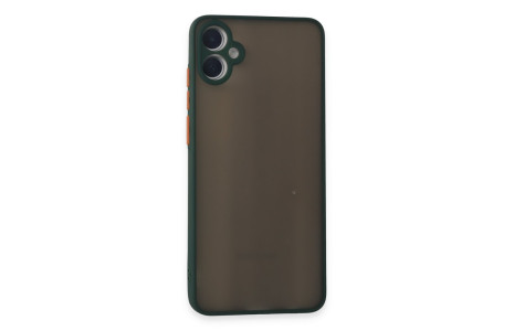 Newface Samsung Galaxy A05 Kılıf Montreal Silikon Kapak - Yeşil