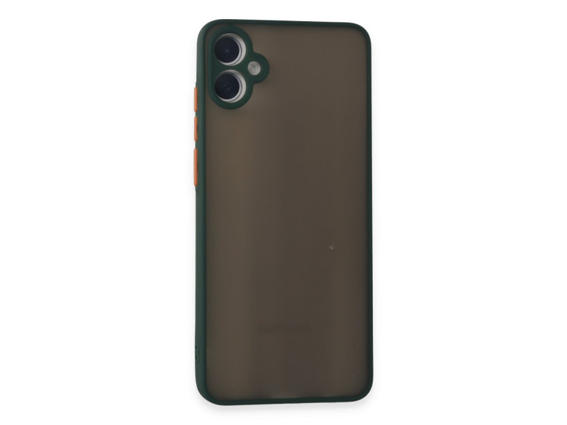 Newface Samsung Galaxy A05 Kılıf Montreal Silikon Kapak - Yeşil