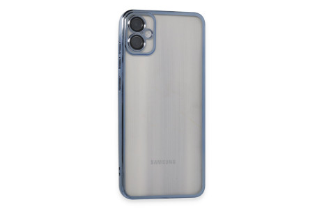 Newface Samsung Galaxy A05 Kılıf Razer Lensli Silikon - Açık Mavi