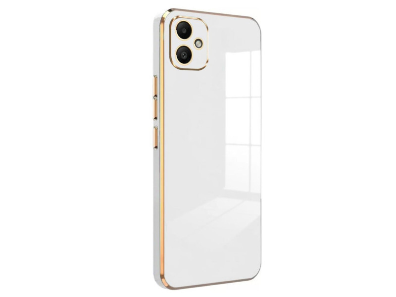 Newface Samsung Galaxy A05 Kılıf Volet Silikon - Beyaz