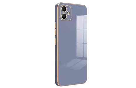 Newface Samsung Galaxy A05 Kılıf Volet Silikon - Mavi