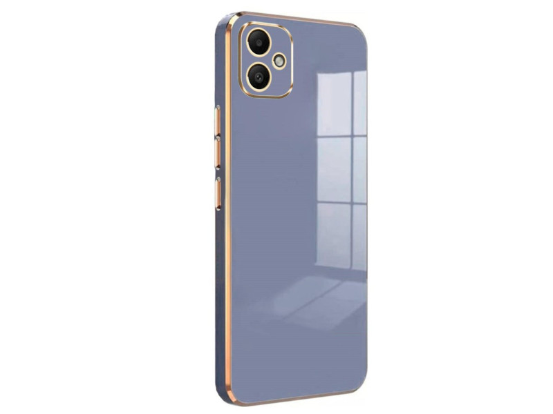 Newface Samsung Galaxy A05 Kılıf Volet Silikon - Mavi