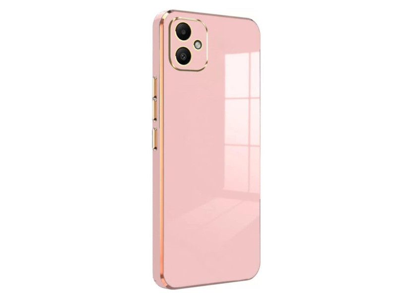 Newface Samsung Galaxy A05 Kılıf Volet Silikon - Pembe