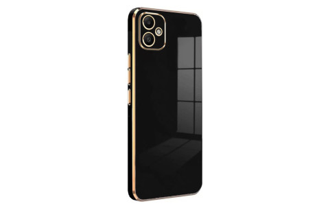 Newface Samsung Galaxy A05 Kılıf Volet Silikon - Siyah