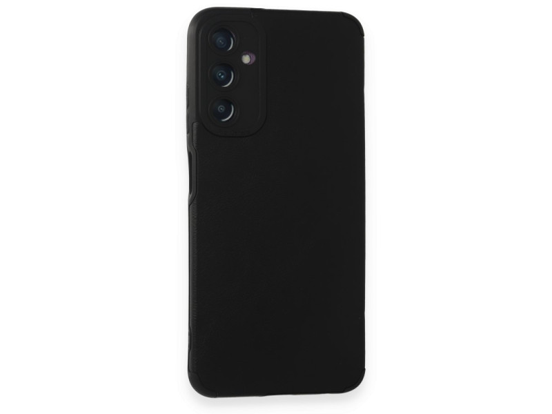 Newface Samsung Galaxy A05S Kılıf Loop Deri Silikon - Siyah