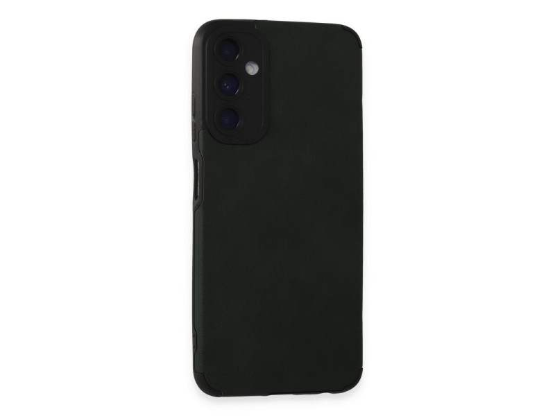 Newface Samsung Galaxy A05S Kılıf Loop Deri Silikon - Yeşil