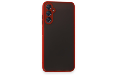 Newface Samsung Galaxy A05S Kılıf Montreal Silikon Kapak - Kırmızı
