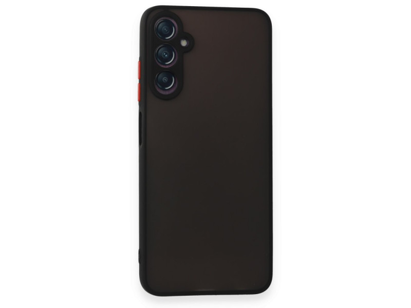 Newface Samsung Galaxy A05S Kılıf Montreal Silikon Kapak - Siyah