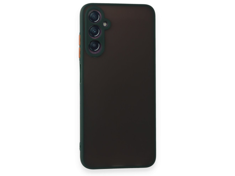 Newface Samsung Galaxy A05S Kılıf Montreal Silikon Kapak - Yeşil