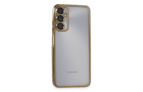 Newface Samsung Galaxy A05S Kılıf Razer Lensli Silikon - Gold