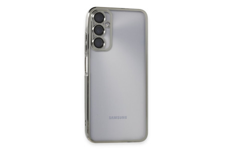 Newface Samsung Galaxy A05S Kılıf Razer Lensli Silikon - Gümüş