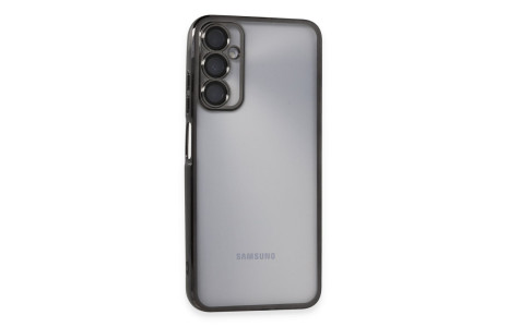 Newface Samsung Galaxy A05S Kılıf Razer Lensli Silikon - Siyah