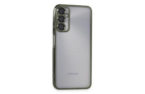 Newface Samsung Galaxy A05S Kılıf Razer Lensli Silikon - Yeşil