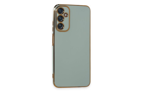 Newface Samsung Galaxy A05S Kılıf Volet Silikon - Açık Yeşil