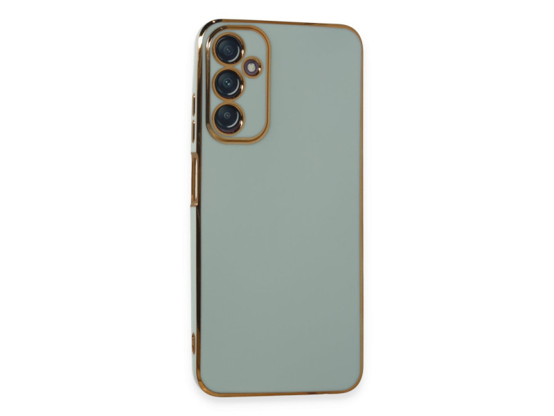 Newface Samsung Galaxy A05S Kılıf Volet Silikon - Açık Yeşil