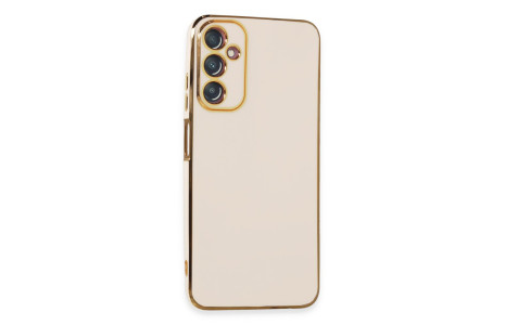 Newface Samsung Galaxy A05S Kılıf Volet Silikon - Beyaz