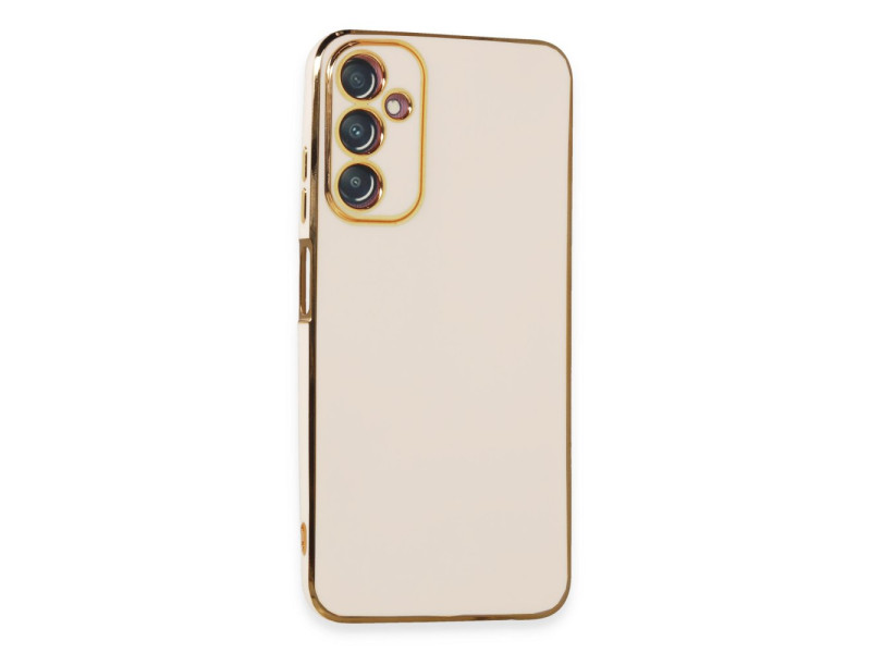 Newface Samsung Galaxy A05S Kılıf Volet Silikon - Beyaz