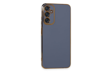 Newface Samsung Galaxy A05S Kılıf Volet Silikon - Mavi