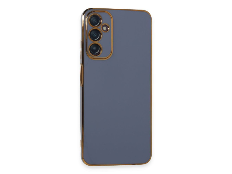 Newface Samsung Galaxy A05S Kılıf Volet Silikon - Mavi