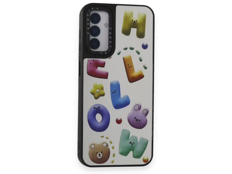 Newface Samsung Galaxy A14 4G Kılıf Mirror Desenli Kapak - Mirror - 15