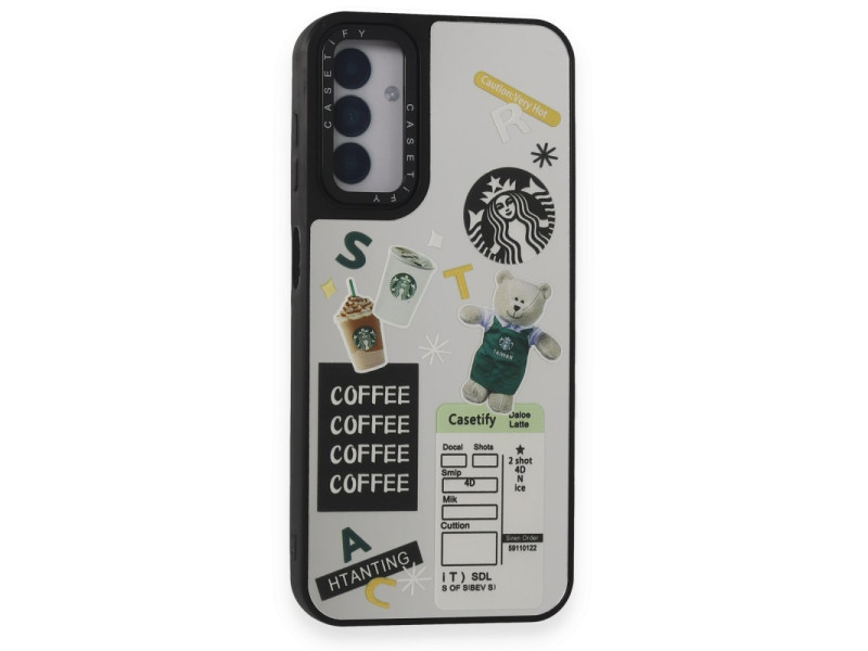 Newface Samsung Galaxy A14 4G Kılıf Mirror Desenli Kapak - Mirror - 17