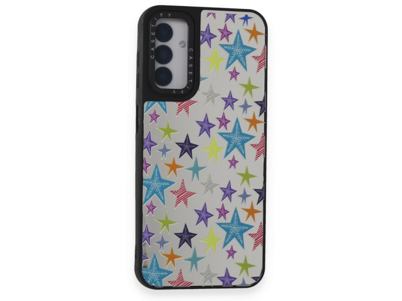 Newface Samsung Galaxy A14 4G Kılıf Mirror Desenli Kapak - Mirror - 18