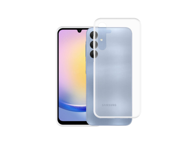 Newface Samsung Galaxy A25 5G Kılıf Lüx Şeffaf Silikon