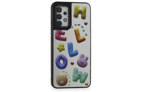 Newface Samsung Galaxy A32 Kılıf Mirror Desenli Kapak - Mirror - 15