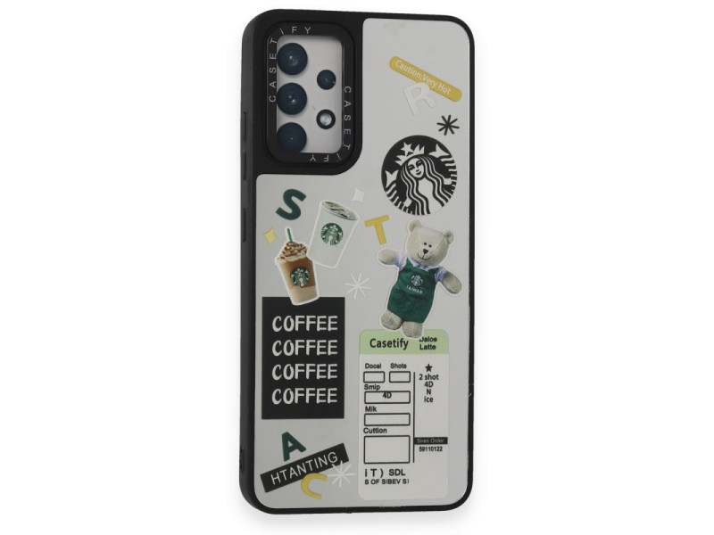 Newface Samsung Galaxy A32 Kılıf Mirror Desenli Kapak - Mirror - 17