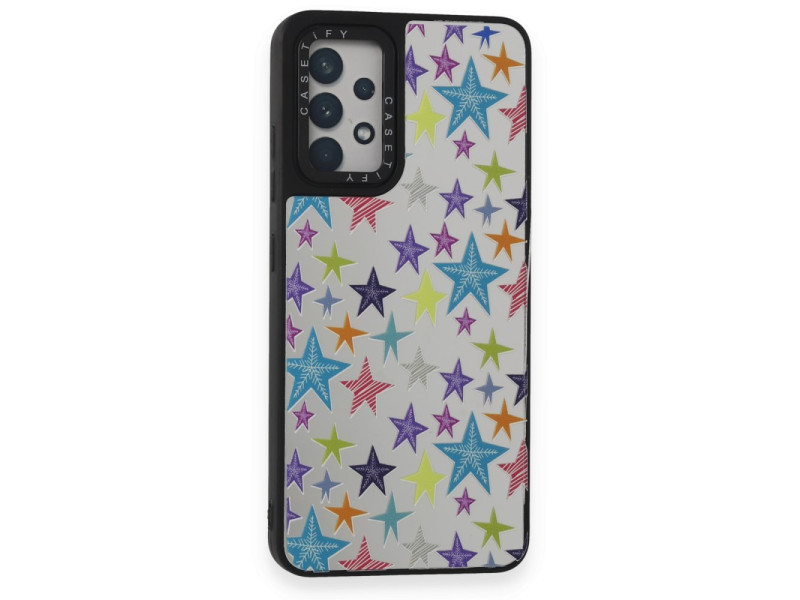 Newface Samsung Galaxy A32 Kılıf Mirror Desenli Kapak - Mirror - 18