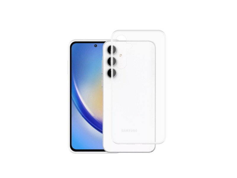 Newface Samsung Galaxy A35 5G Kılıf Lüx Şeffaf Silikon