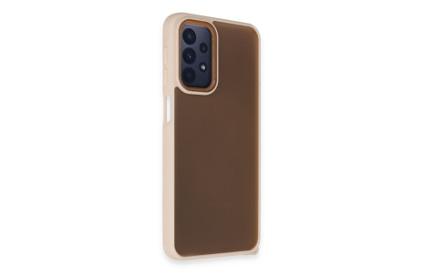 Newface Samsung Galaxy A52 Kılıf Elegant Kapak - Pudra