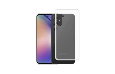 Newface Samsung Galaxy A55 5G Kılıf Lüx Şeffaf Silikon